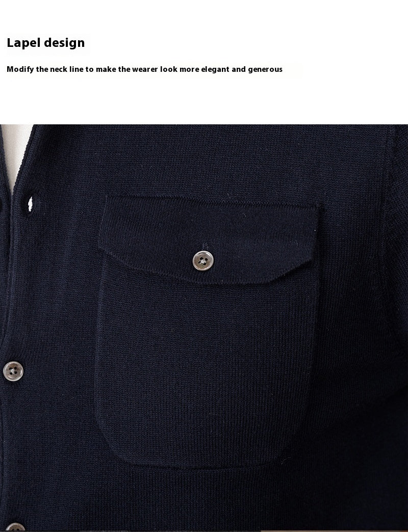 Trendy Solid Color Long Sleeve Sweater Coat