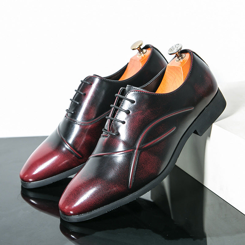 Outdoor Travel Fashion Personalized Men's Leather Shoes