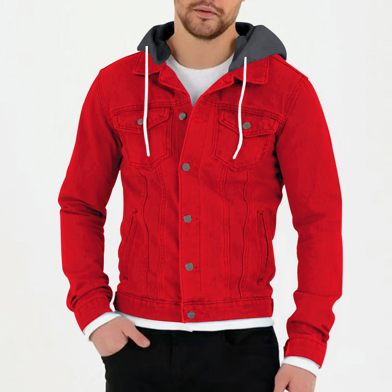 Windproof And Warm Hooded Casual Sports Jacket