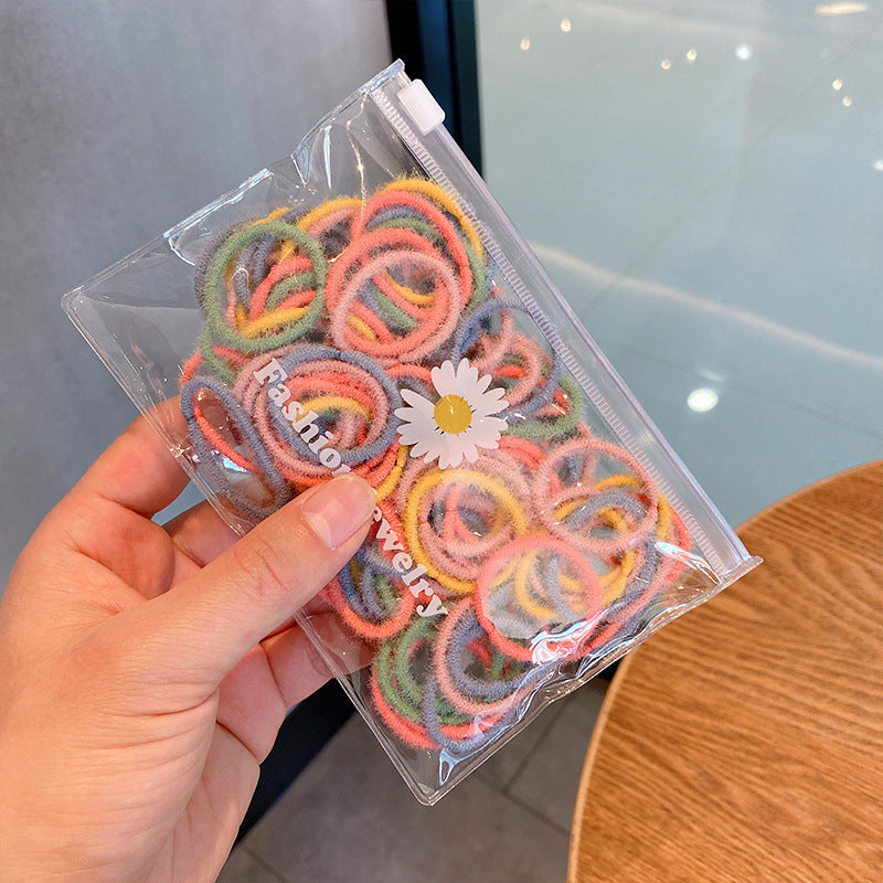 Girl Princess Color Head Hair Tie Rubber Band