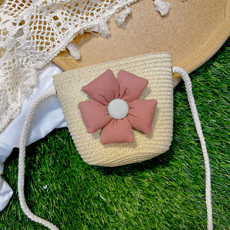 Fashionable Girls' Children's Satchel And Wallet