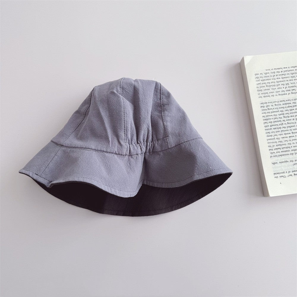 Børne fiskehat i preppy stil
