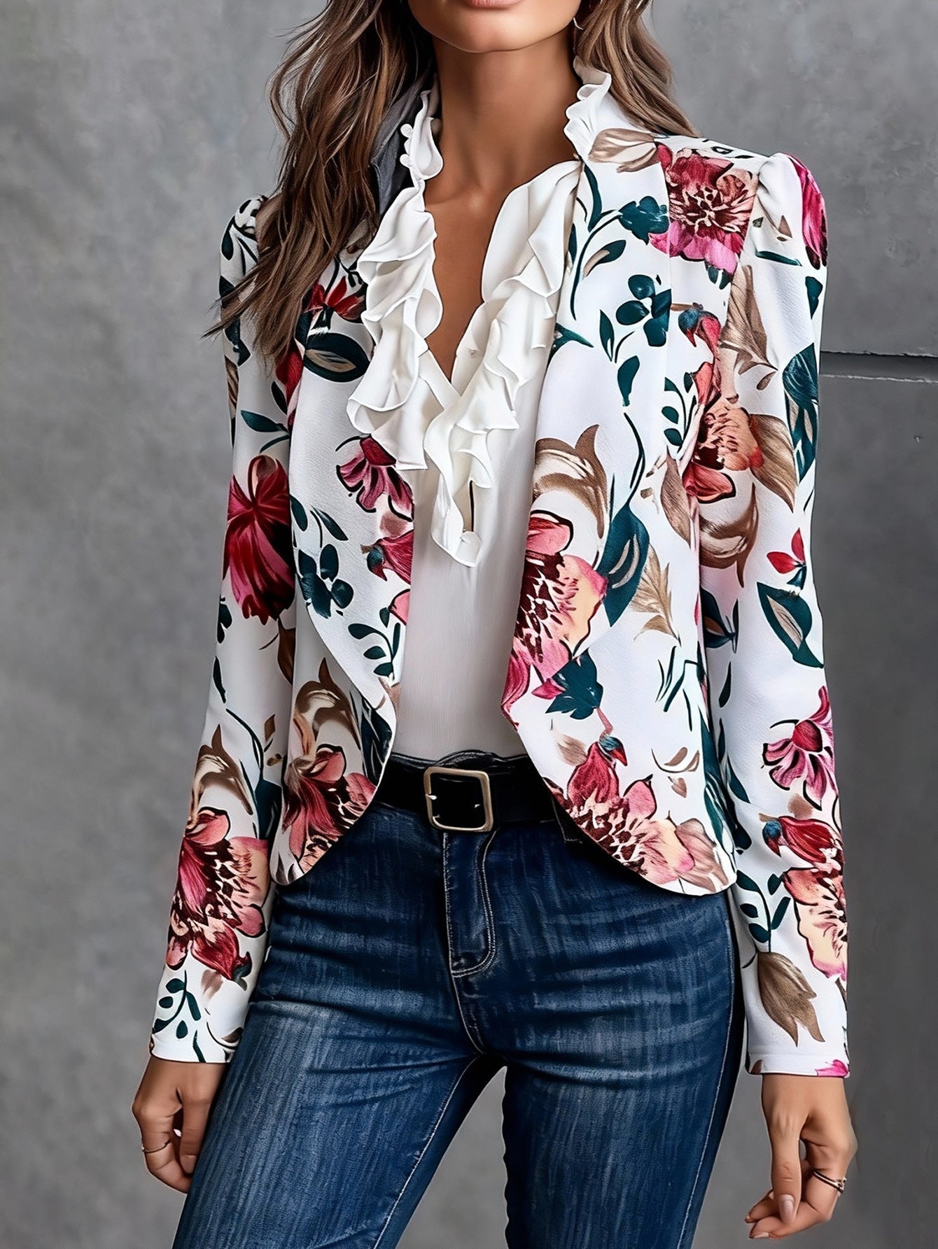 Women's Commuter Fashion Casual All-Match Jacket Top