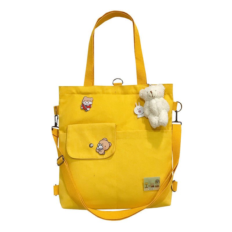 Three-pocket Large-capacity Student Tutoring Bag