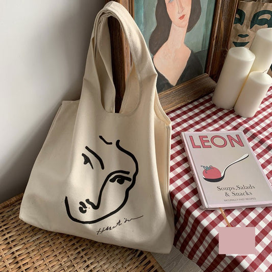 Japanese Simple And Versatile Literary Large Capacity Shoulder Bag