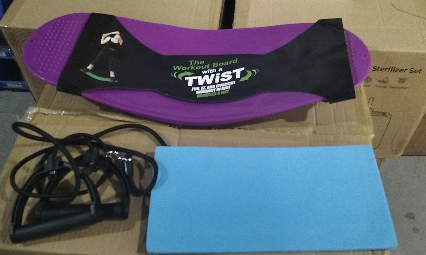 Anti-Slip Fitness Twisting Waist Training Board For Gym And Yoga Studio