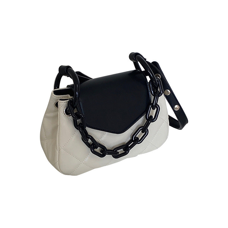Women's One Shoulder Chain Small Square Bag