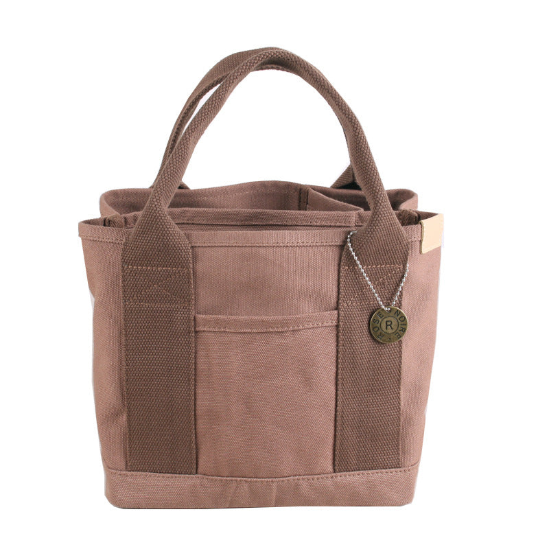Fashionable High-end Canvas Lunch Tote Bag