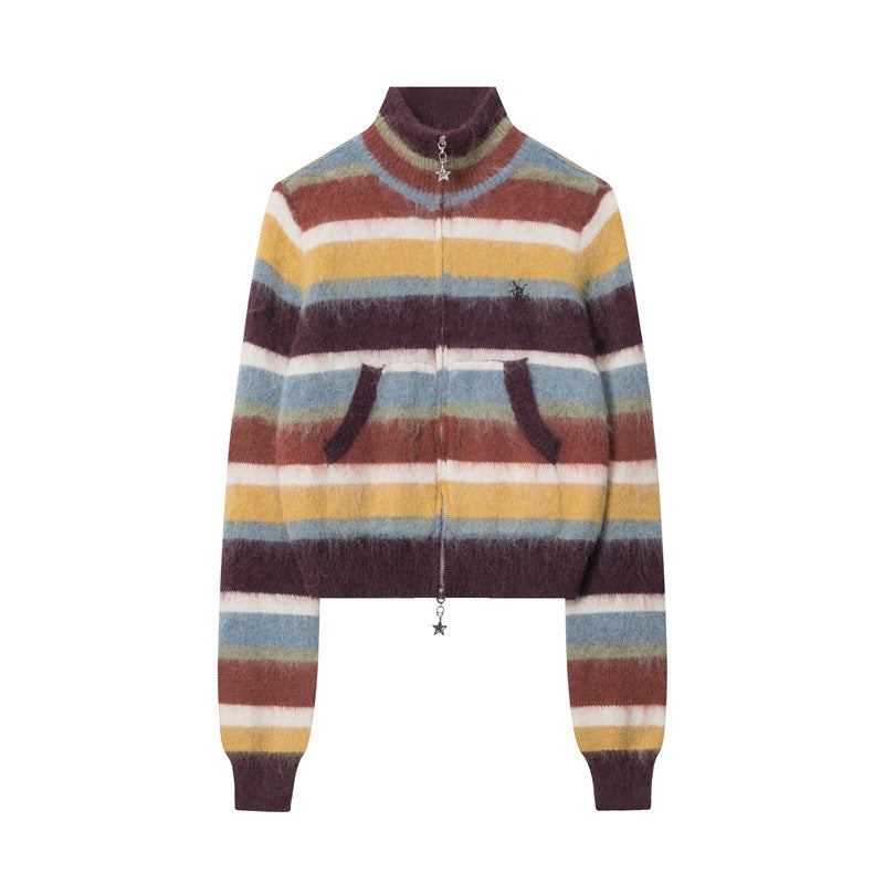 Women's Cardigan Knitted Short Sweater