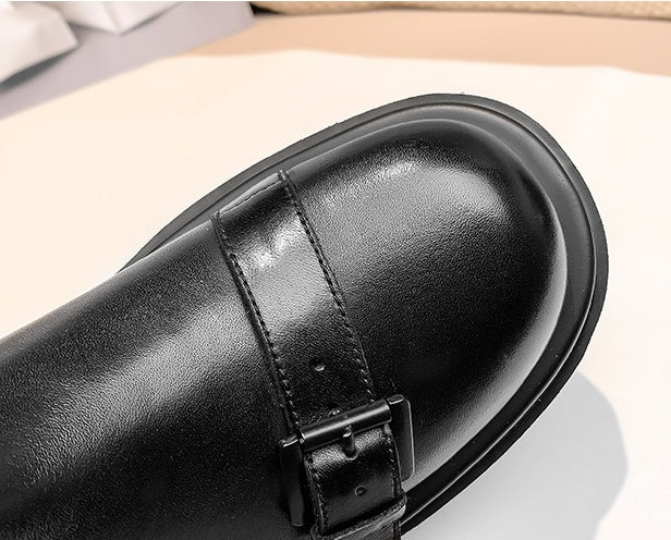 New British Style Thick-soled All-match  Boots