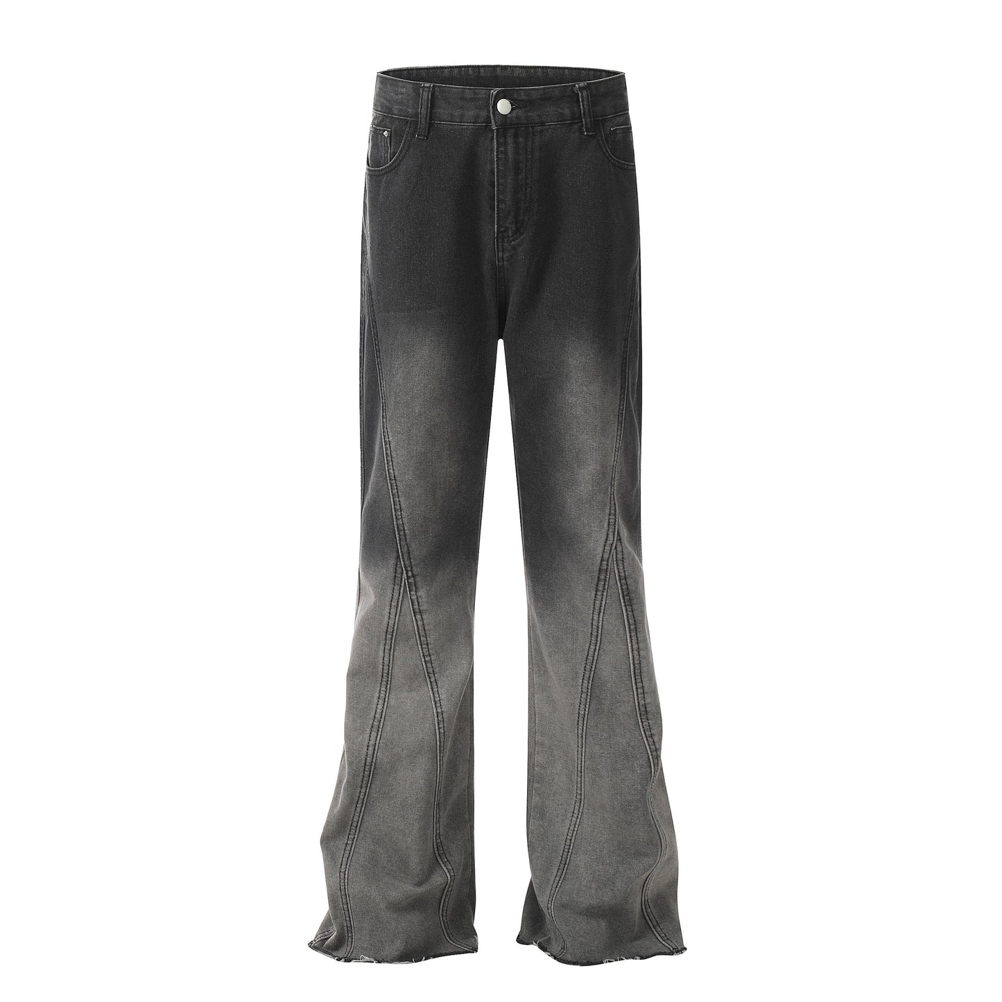Women's Gradient Washed American-style Skinny Jeans