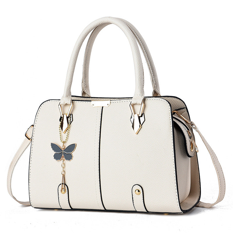 Large Capacity Lychee Pattern Women's Handbag