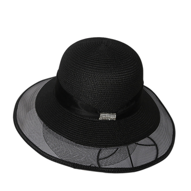 Women's Summer Beach Sun Protection Shade Casual Straw Hat