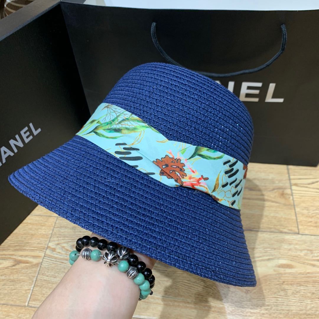New Mermaid Ribbon Sunscreen Sunshade Bucket Hat