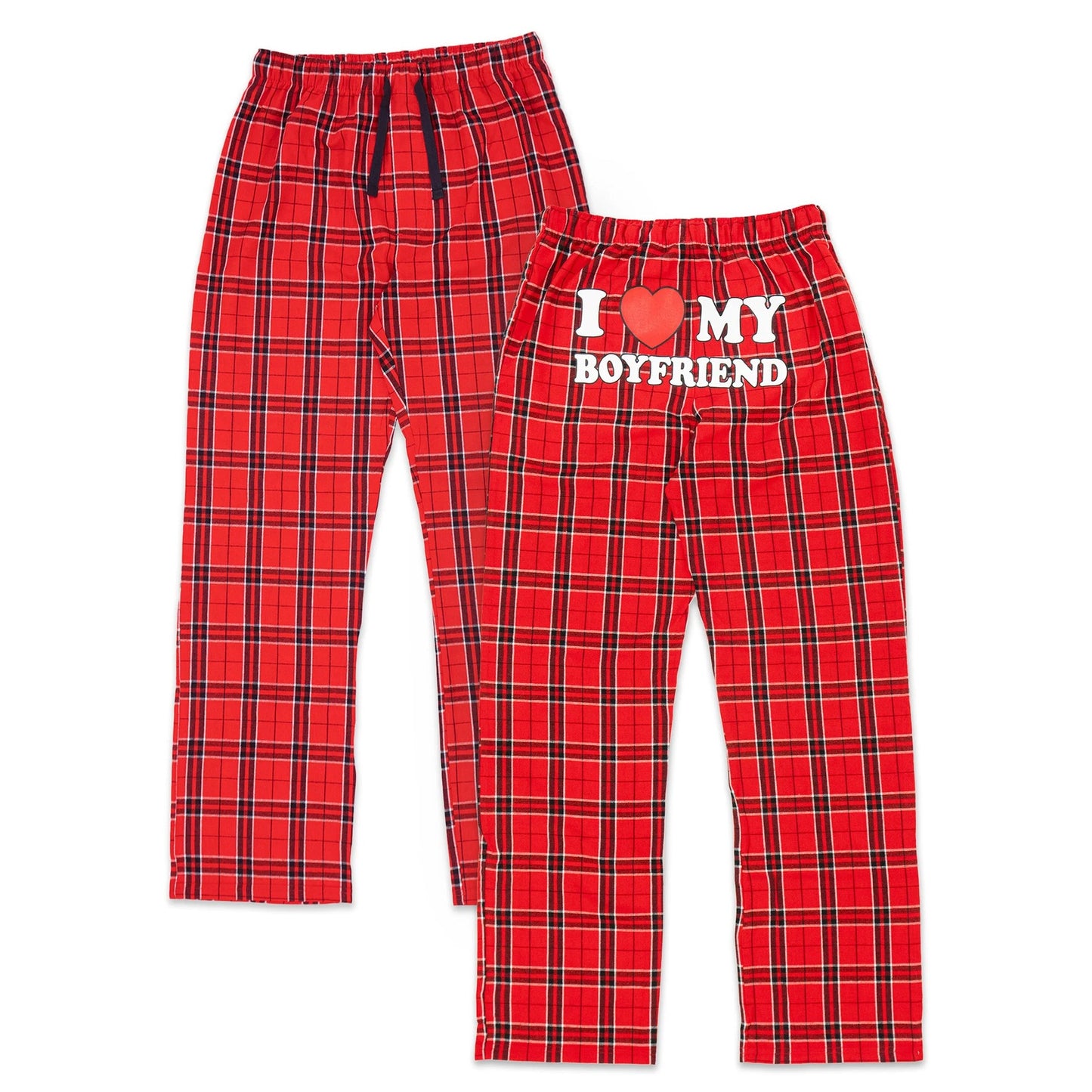 3D Women's Plaid Loose Casual Belt Drawstring Pants