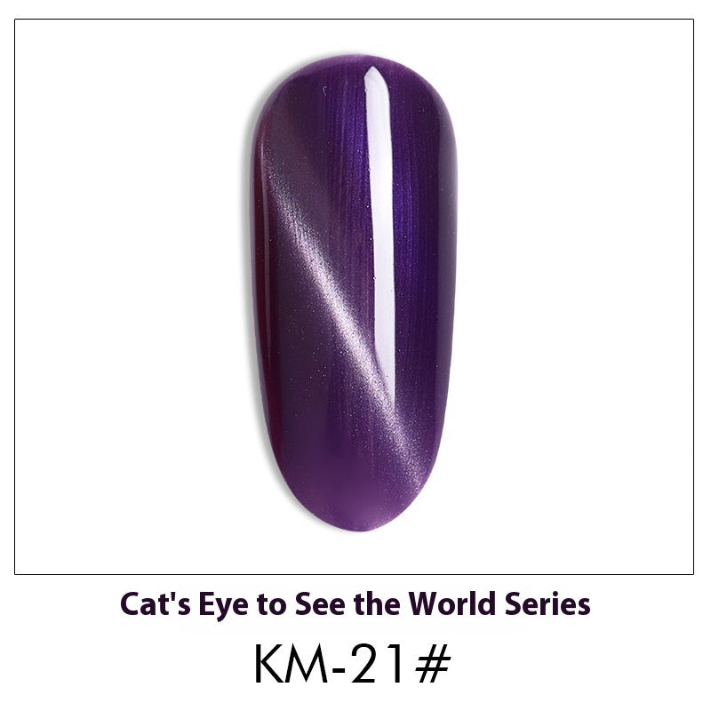 New 36 Colors Suit White Phototherapy Plastic Cat Eye Series Nail Polish Gel