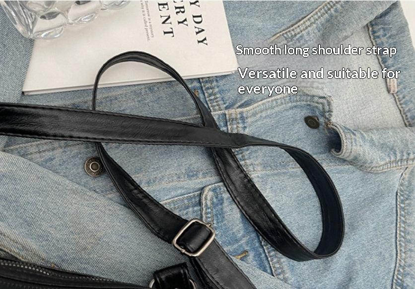 Fashion Retro Large-capacity Crossbody Bag
