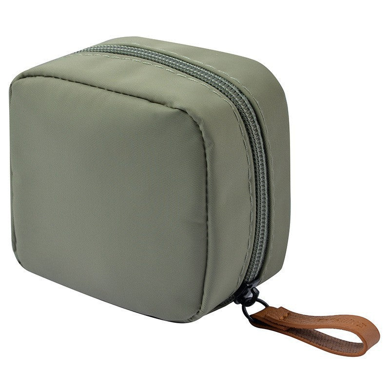 Ink Color Tone Simple Portable Printed Makeup Bag