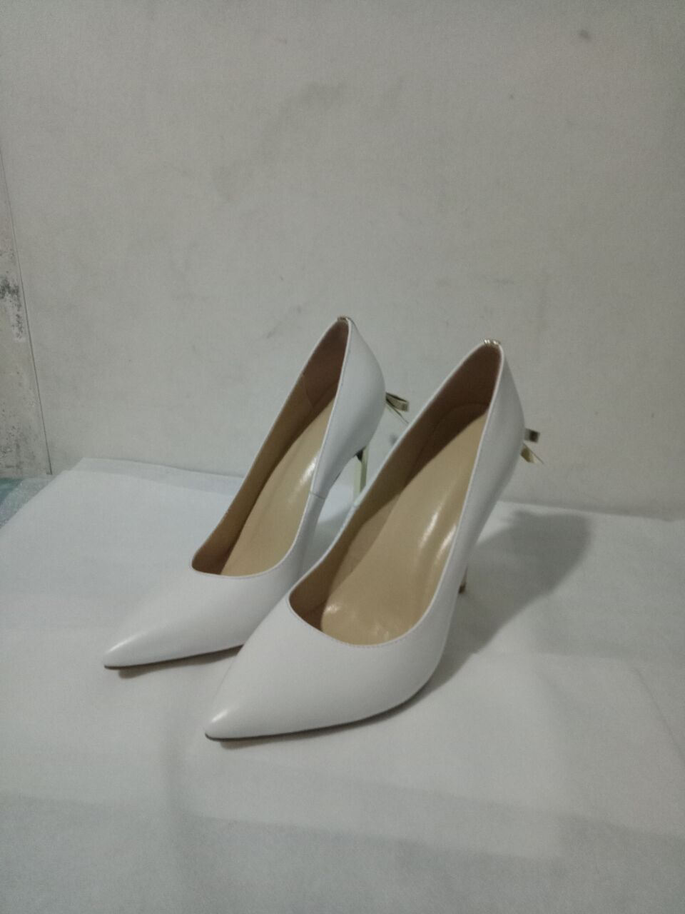 European And American Shaped With Bow High Heels