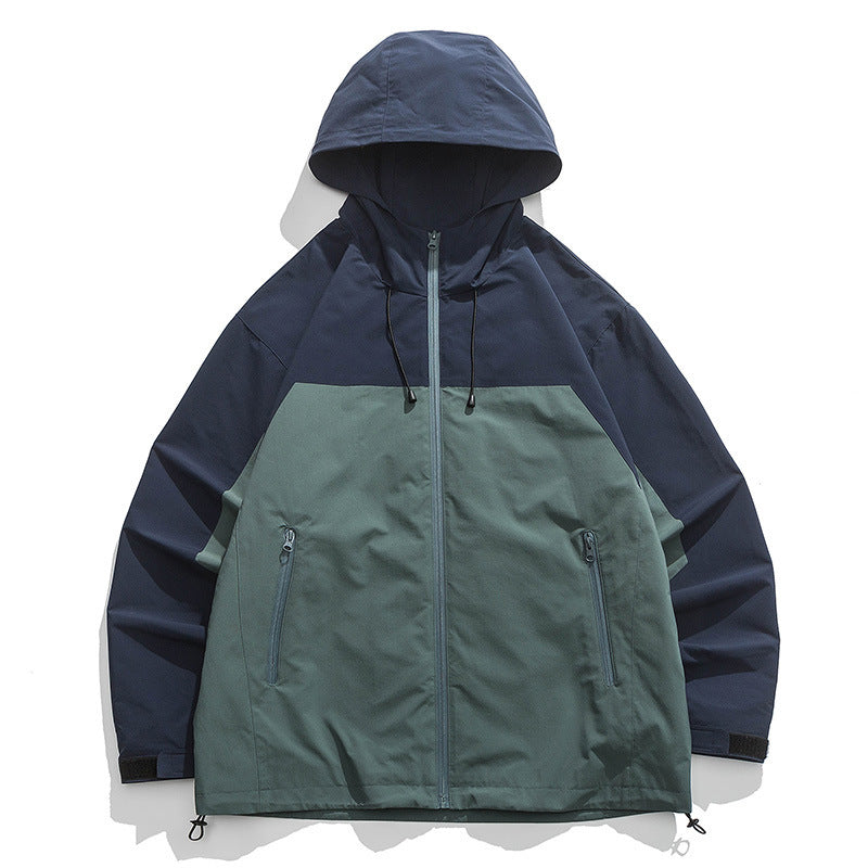 Spring And Autumn New Jacket Hooded Coat For Men