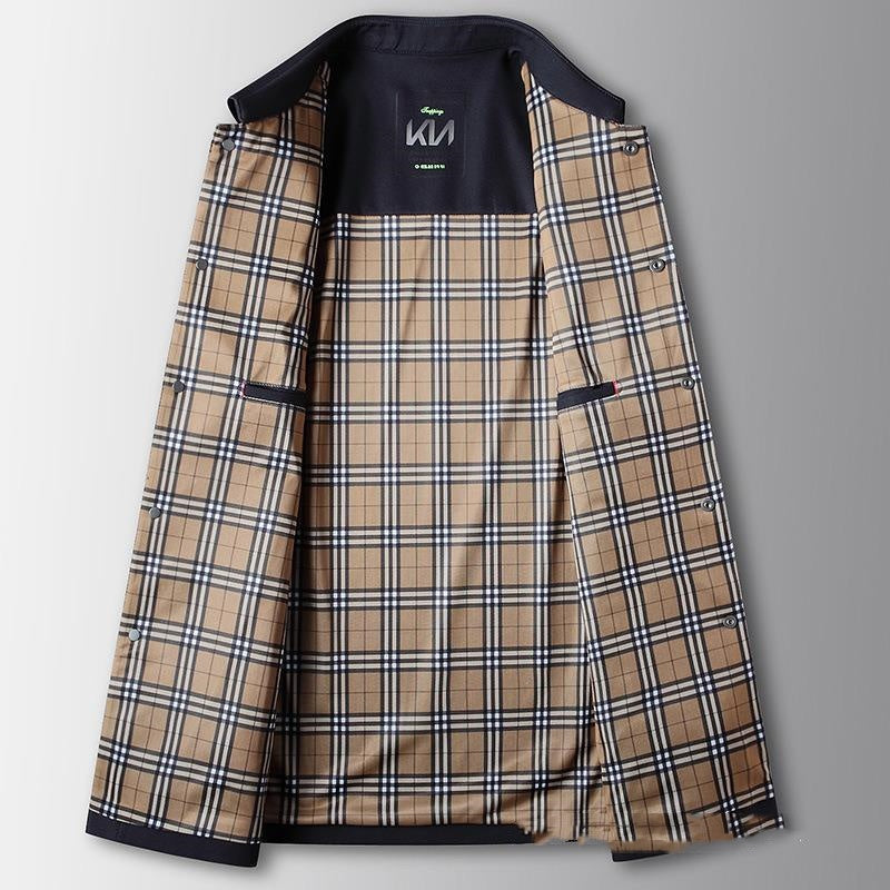 Spring And Autumn New Polo Collar Zipper Top Casual Jacket