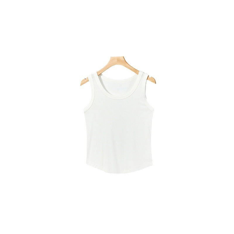 Seamless All-match U-neck Vest Spring And Summer Bottoming Shirt