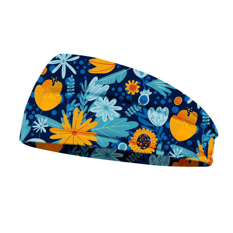 Geometric Print Men's And Women's Fashion Simple Headband