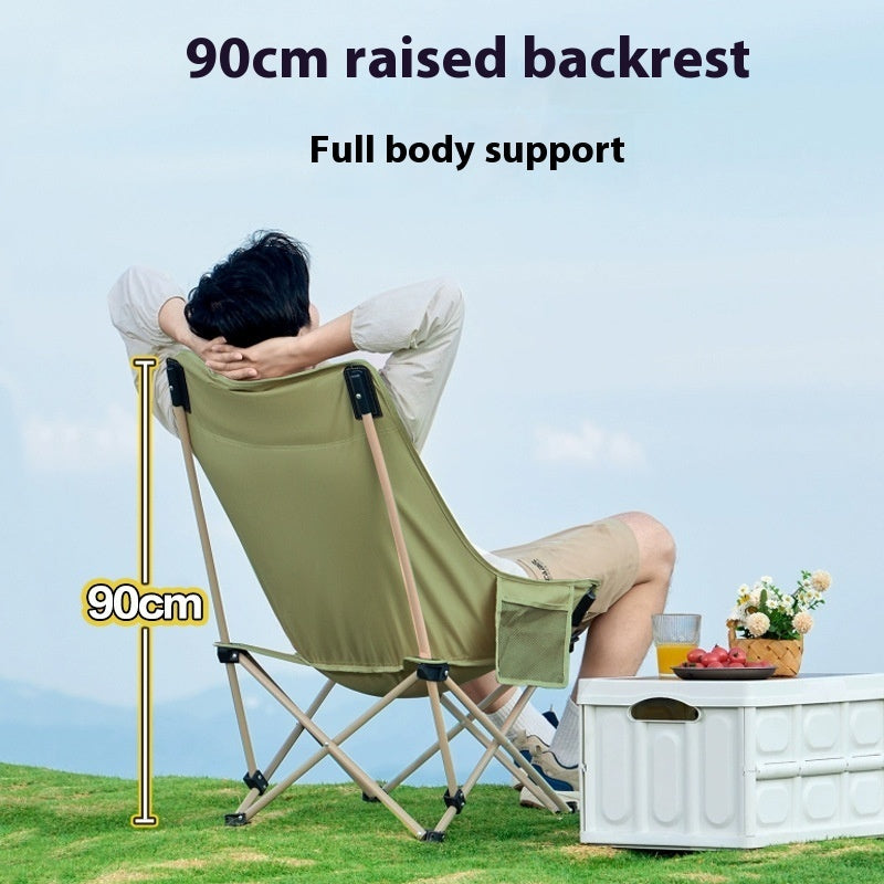 High Quality Outdoor Folding High Back Chair Portable Stool