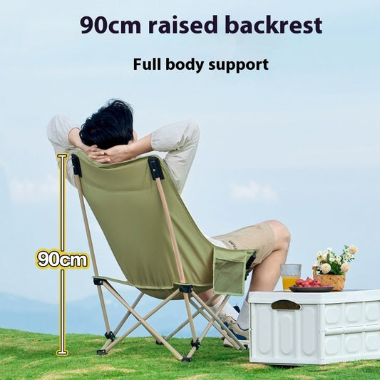 High Quality Outdoor Folding High Back Chair Portable Stool