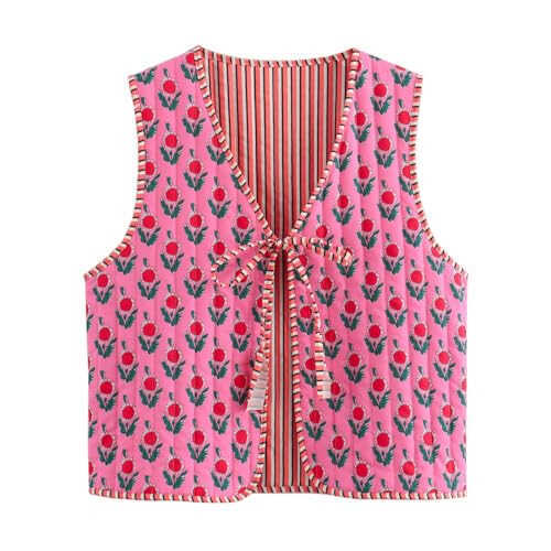 Women's Casual Simple Lace Small Floral Vest Top