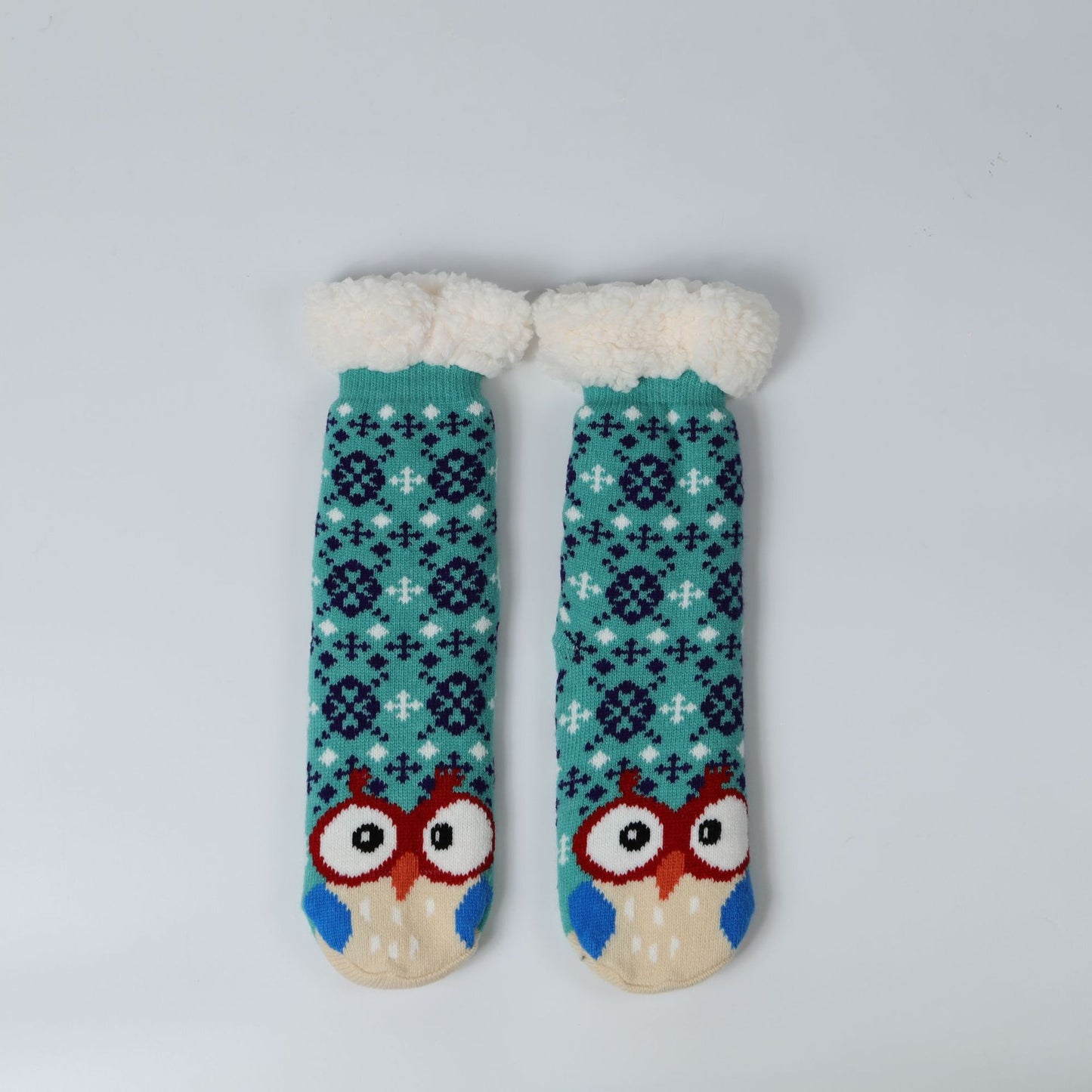 Plush Thickening Warm Home Confinement Sleep Floor Socks