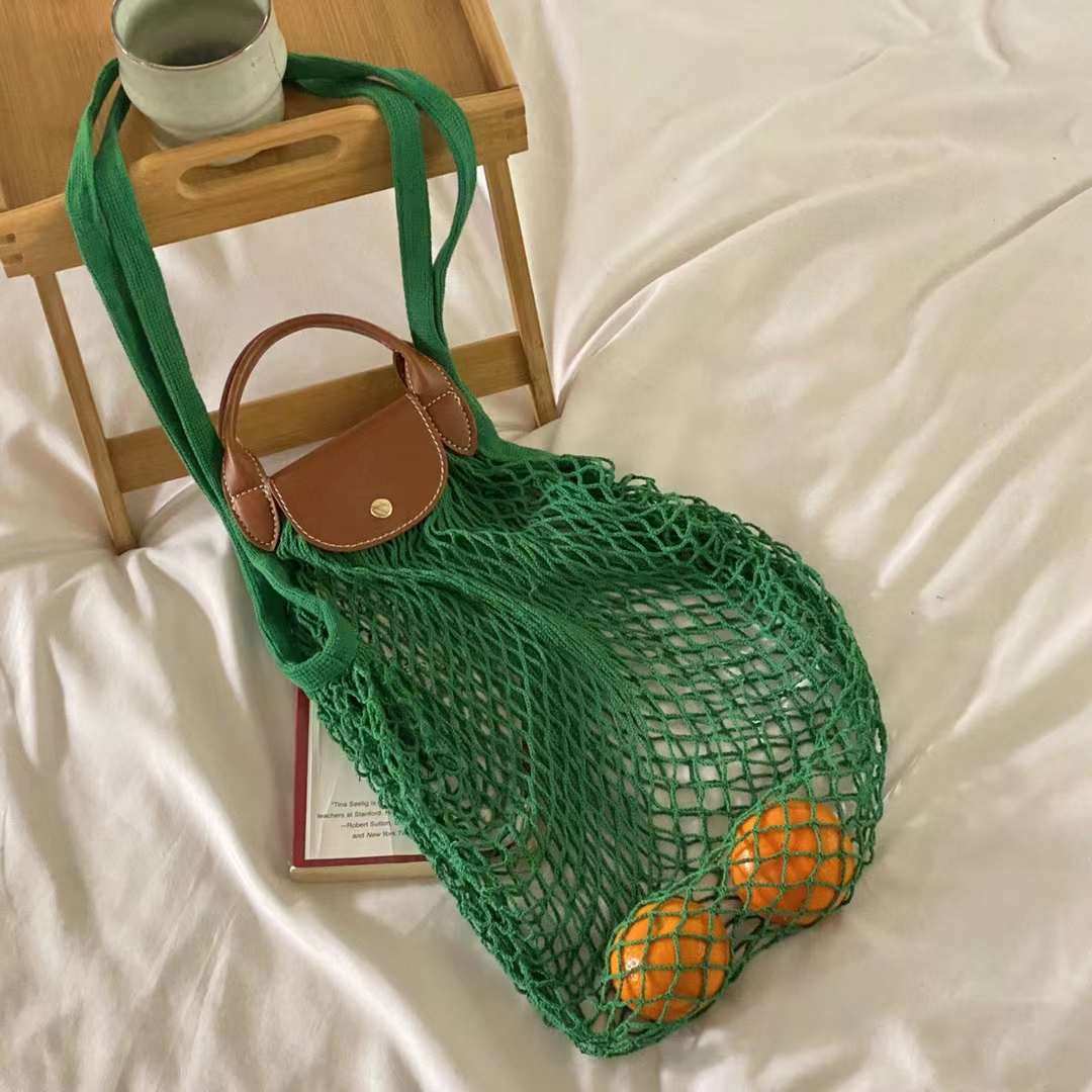 Bagone Shoulder Large Capacity Beach Bag Mesh Storage