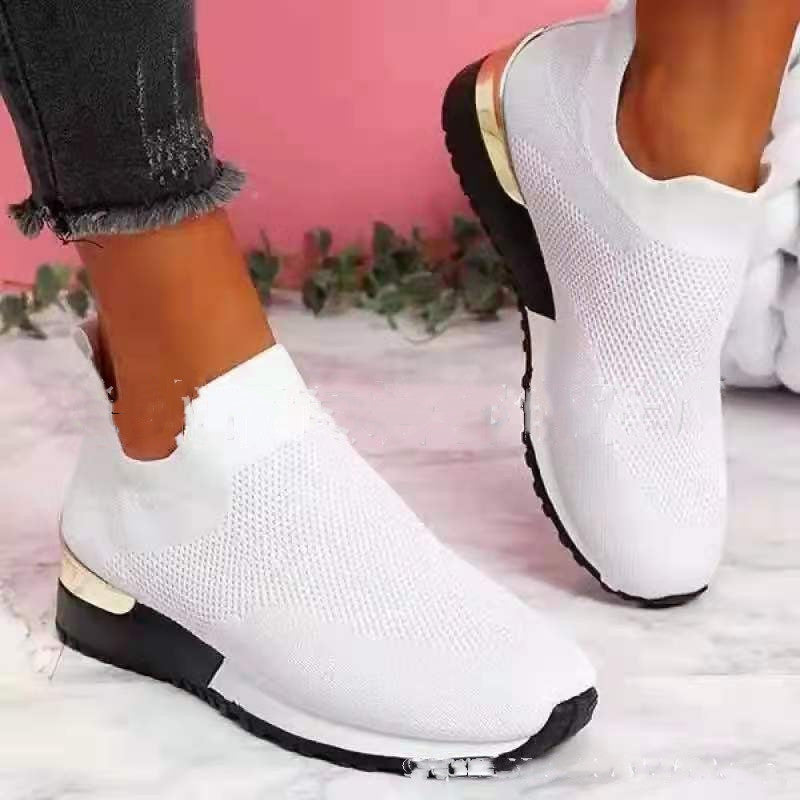 Flying Woven Soft Sole Mesh Sneakers