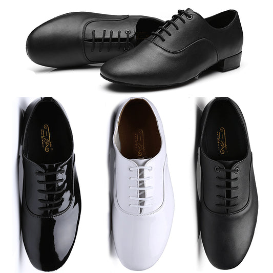 Mid-heel Soft-soled Exercise Shoes, Dance Shoes, Social Modern Dance Shoes