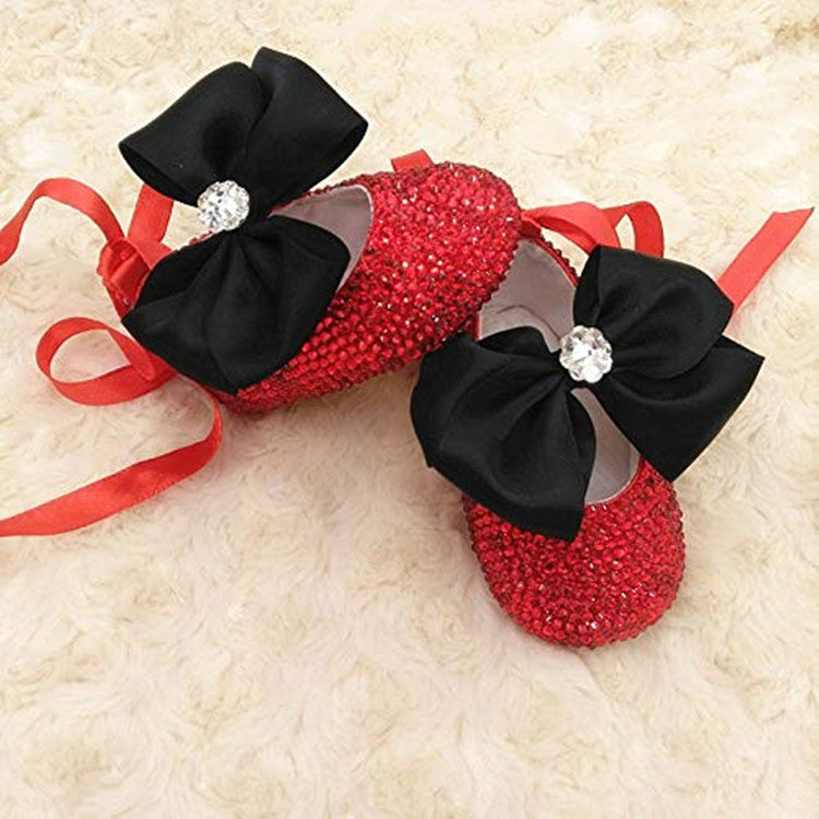 Foreign Trade Photo Props Baby Rhinestone Shoes