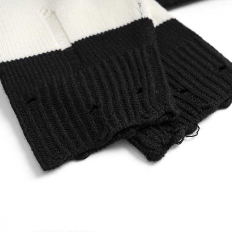 Casual Loose Knit Sweater Top