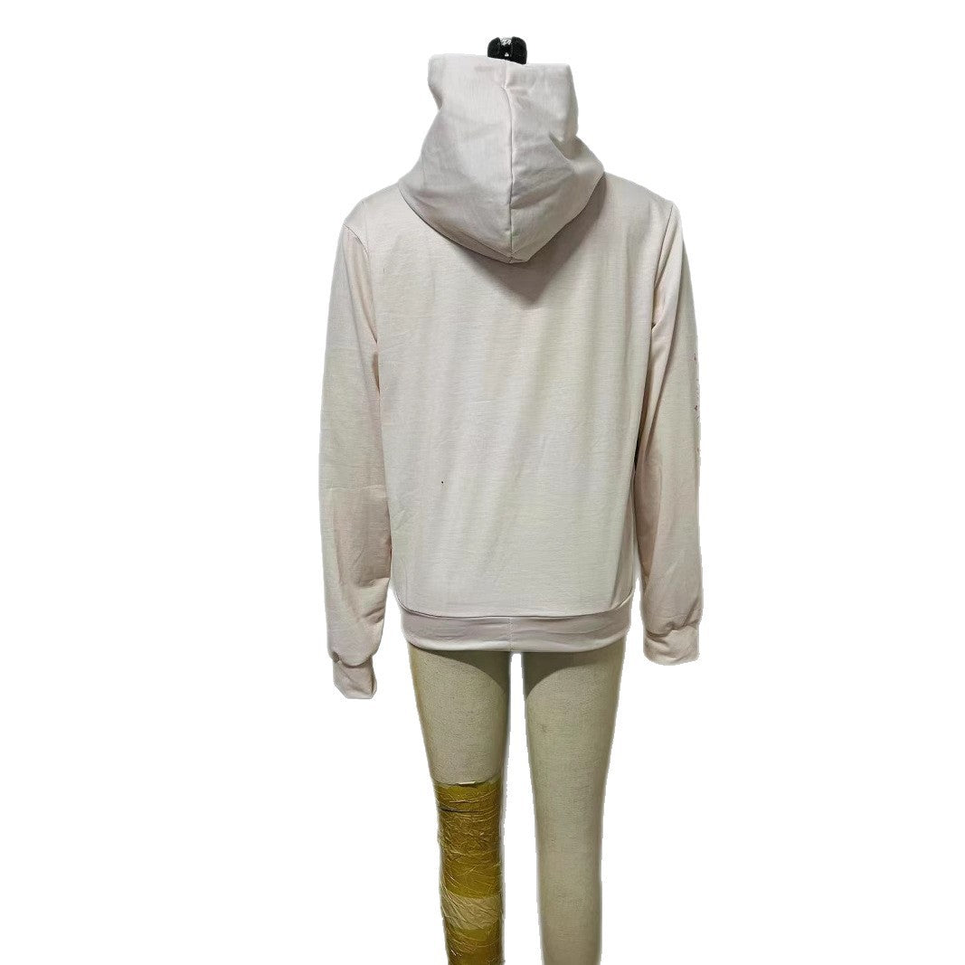 Women's Sweater 3D Digital Printing Zip-up Shirt