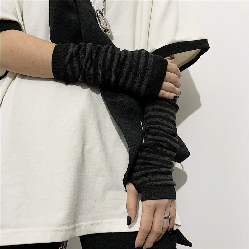 Sleeves Street Sun Protection Arm Guards Finger All-match Gloves