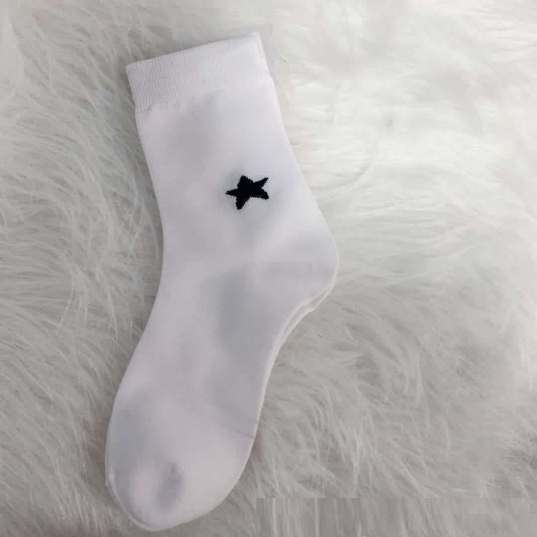 Spring Socks Letters Tube Socks Ins Japanese Pure Cotton Socks Hip Hop European And American Style Athletic Socks