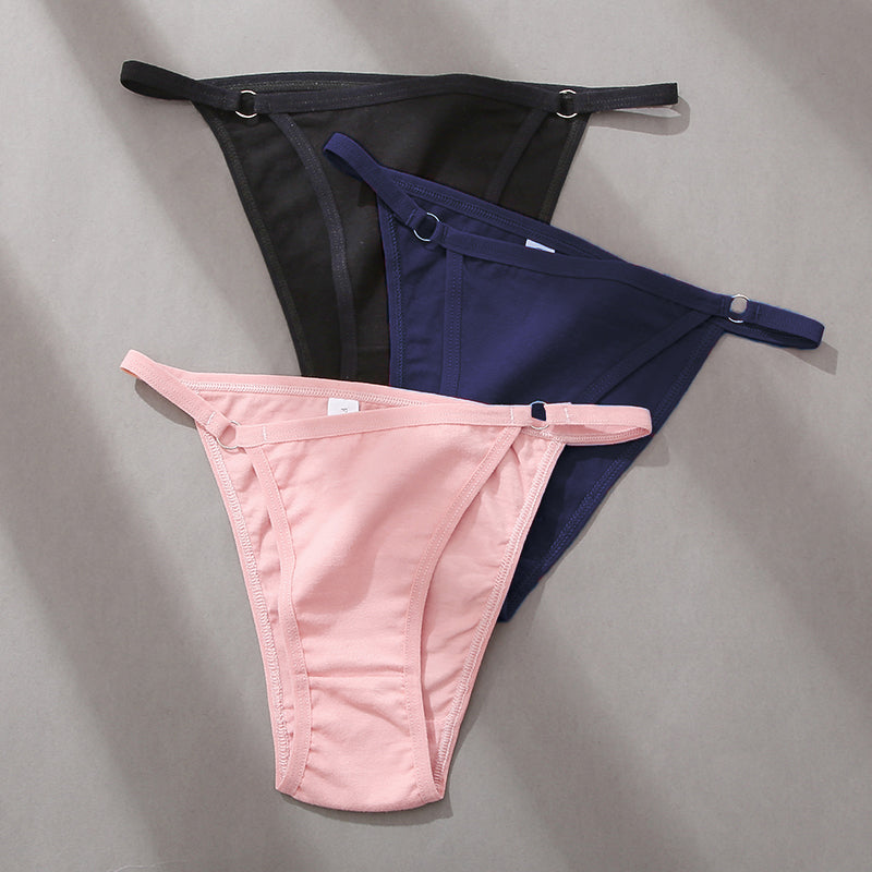 Women's Low Waist Ring Sexy Shorts