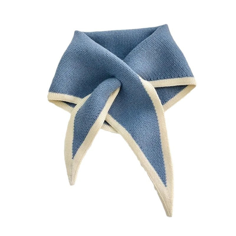 Cross Triangular Binder Warm Scarf