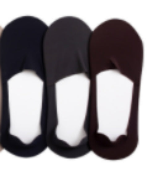Ice Silk Low Top Socks Cotton Bottom Invisible Thin Silicone Non-slip Tight
