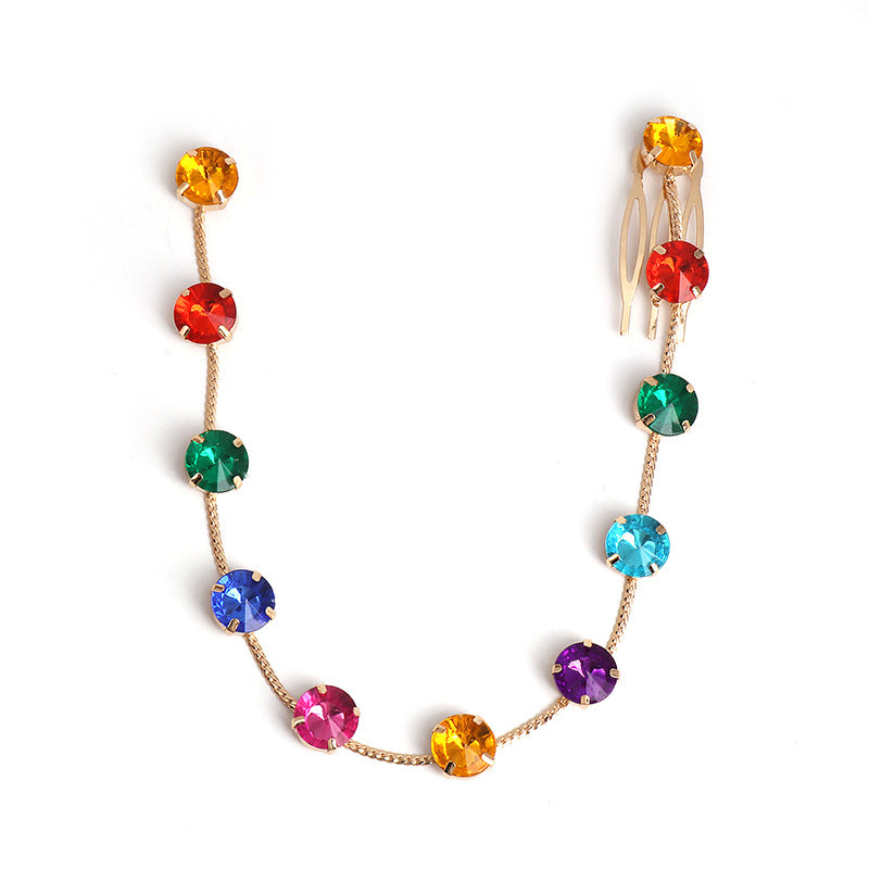 Street Style Beaded Long Tassel Hairpin