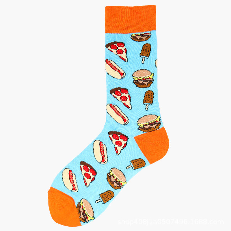 Mid-calf For Fall And Winter Long Cotton Socks