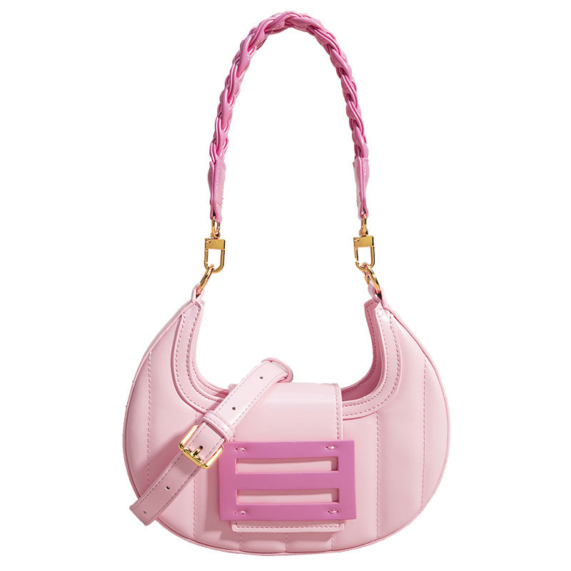Small Group Design  Underarm Bag Female Crescent