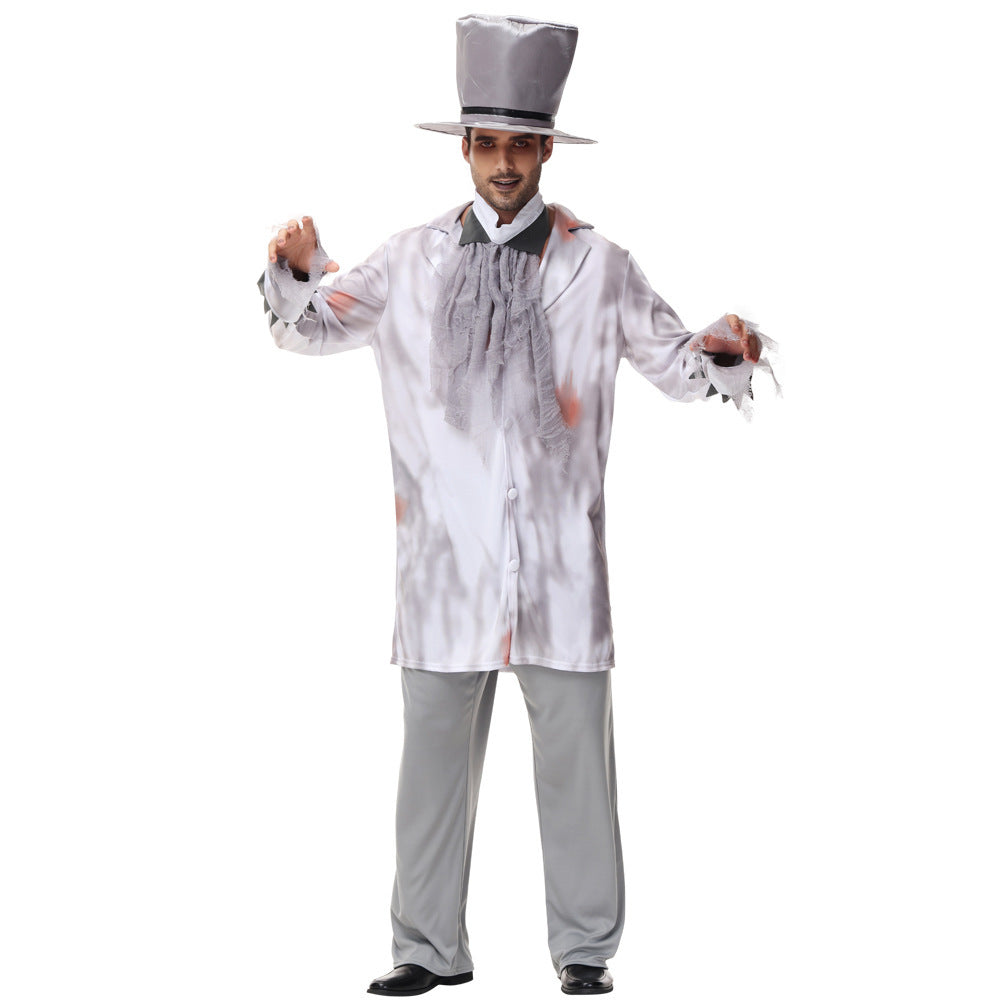 Halloween Parent-child Clothing Vampire Bride Bride Personality Makeup Set Pixel