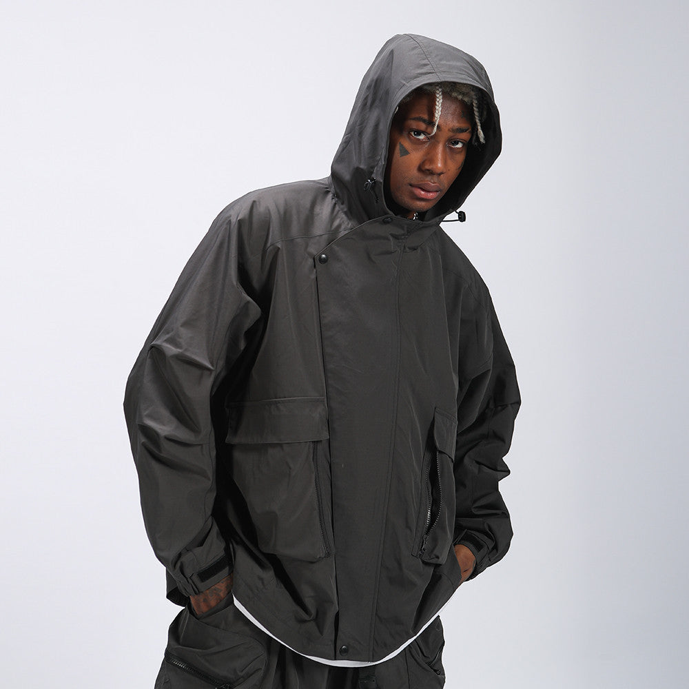Men's Hipster Ins Niche Loose Hooded Jacket