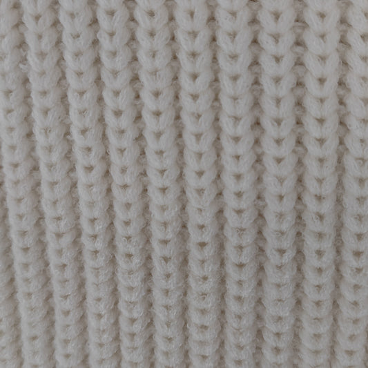 Vintage Stick Needle Hand-knitted Solid Color Sweater