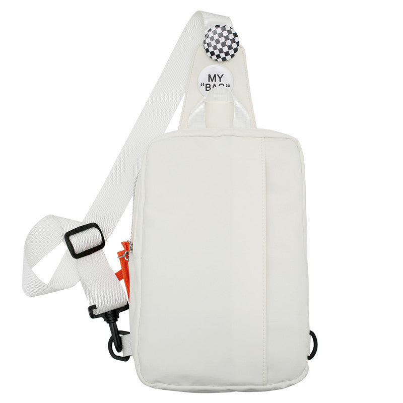 Women's Solid Color All Match Chest Bag Crossbody
