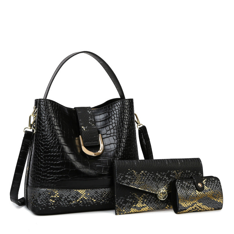 Urban Minimalist Bucket Bag Handheld And Crossbody
